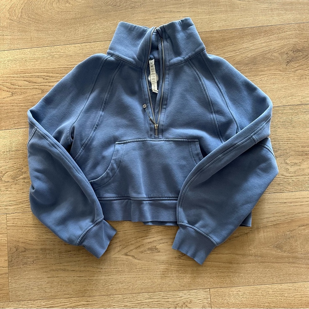 Lululemon funnel neck scuba sz m/l